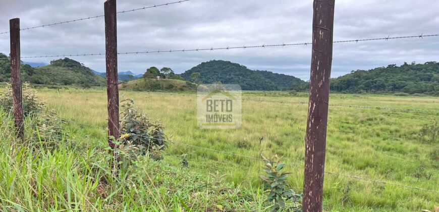 Fazenda 206 alqueires, beirando Rio São João e BR 101 com 2 km