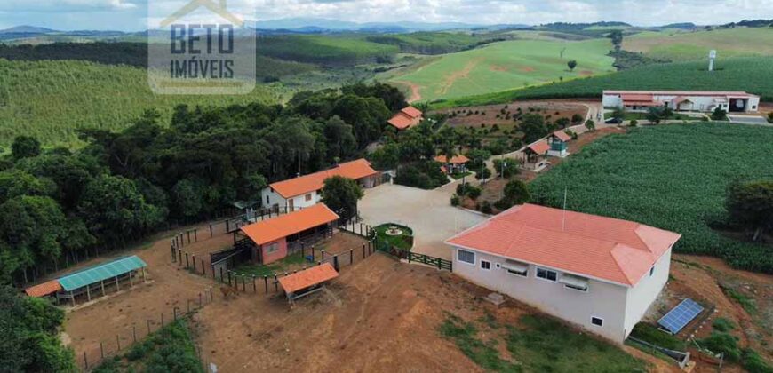 Excelente Fazenda com 170 ha com toda estrutura pronta e represa no Sul de Minas Gerais