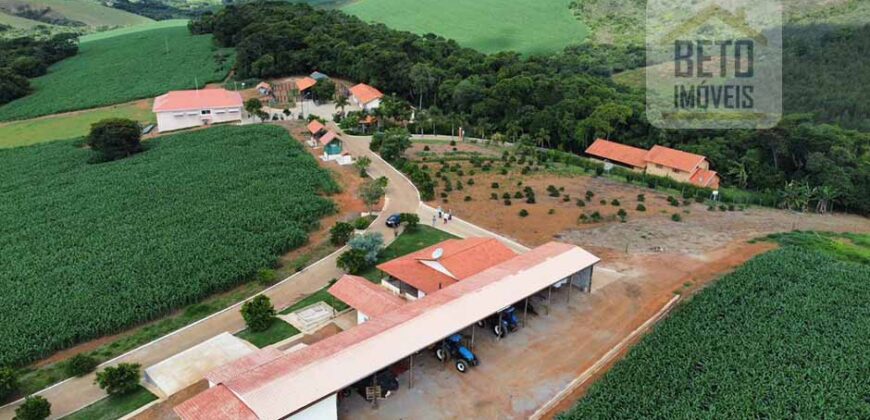 Excelente Fazenda com 170 ha com toda estrutura pronta e represa no Sul de Minas Gerais