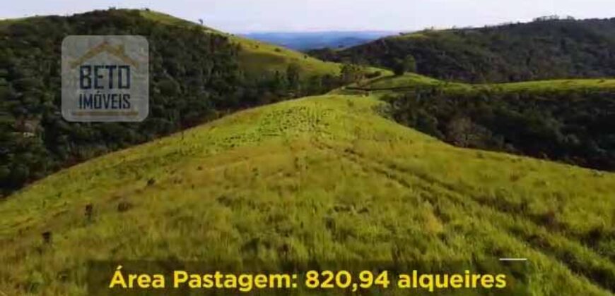 Fazenda Excepcional Estrutura Completa e Recursos Naturais incríveis 1000 alqueires | Santa Branca/ SP